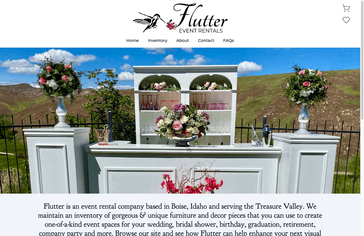 Flutter Event Rentals